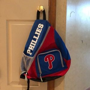 Phillies bookbag.